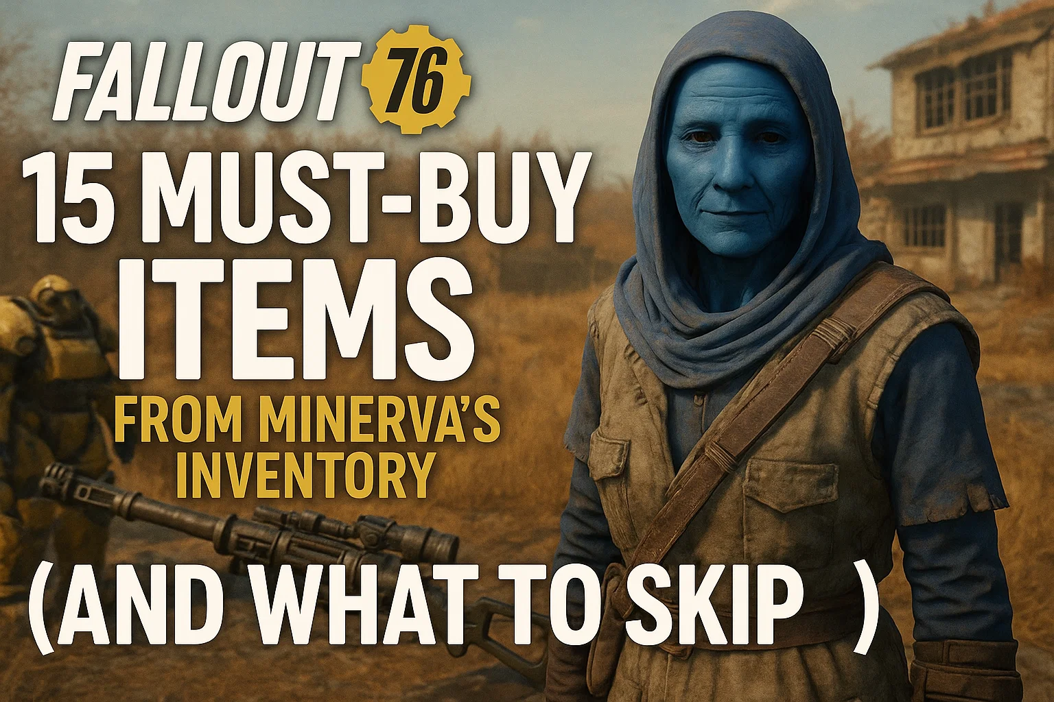 Fallout 76: 15 Must-Buy Items from Minerva’s Inventory (And What to Skip)