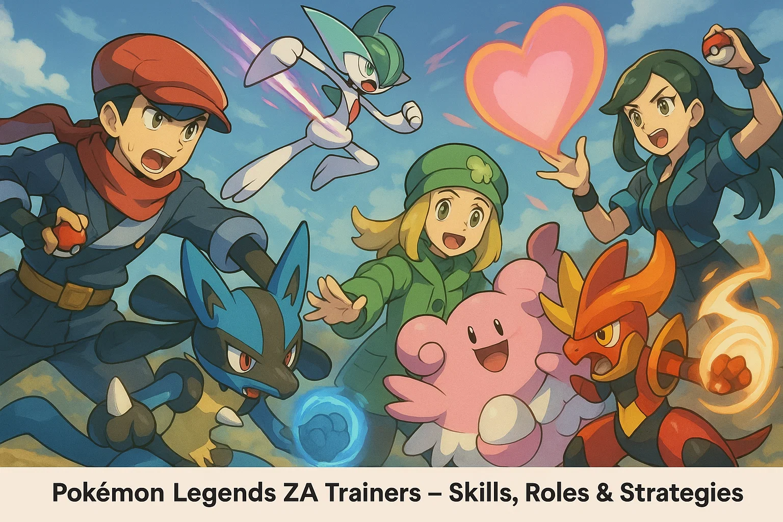 Pokémon Legends ZA Trainers Explained – Skills, Roles & Strategies