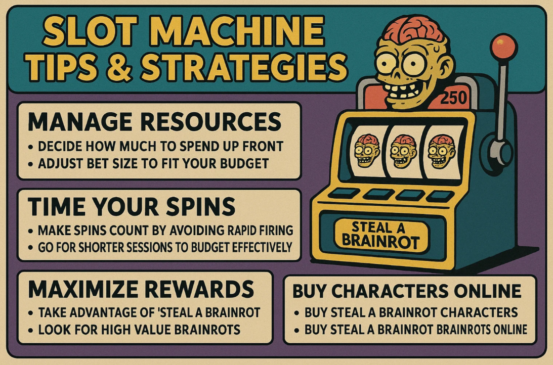 Steal A Brainrot Slot Machine Tips