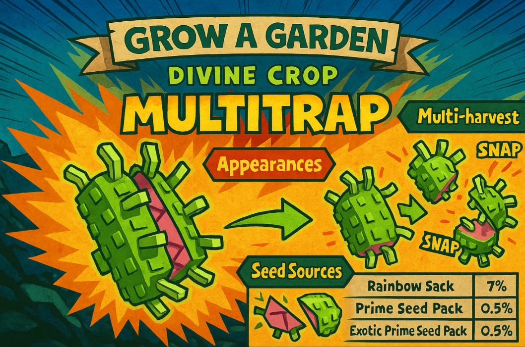 How to Grow Multitrap in Grow a Garden