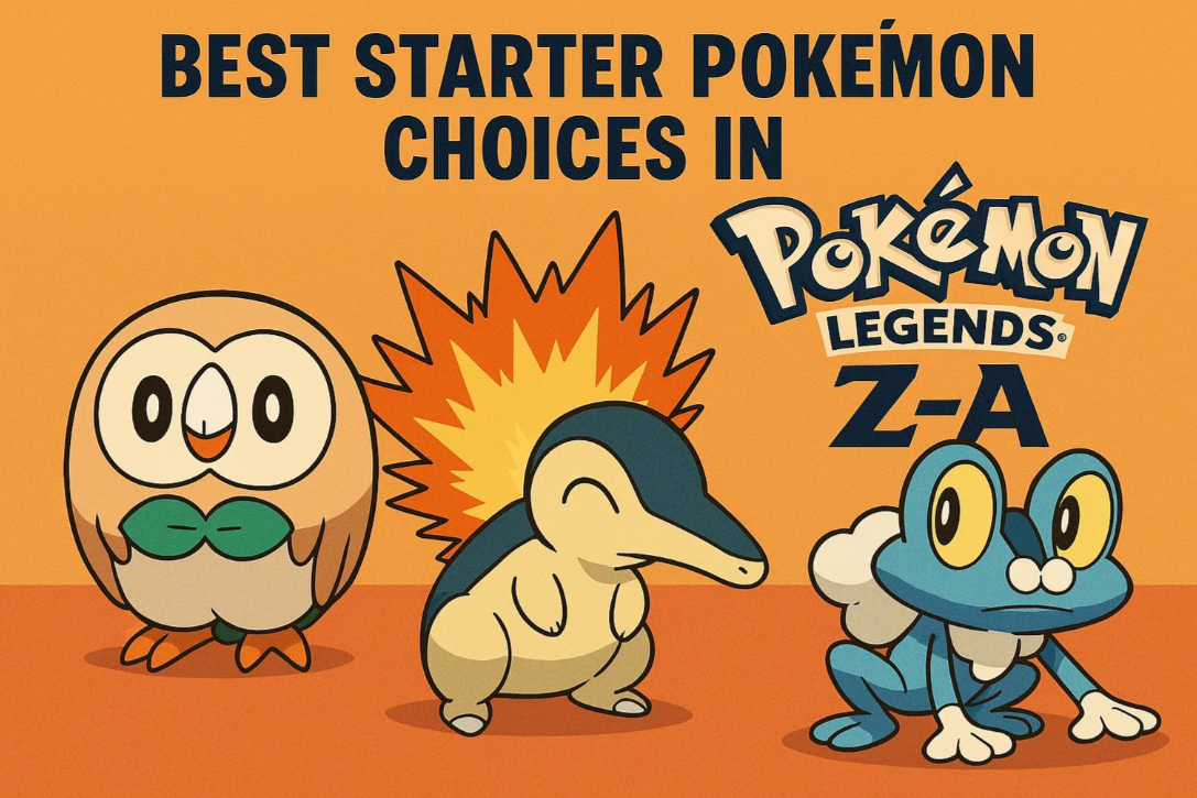 Best Starter Pokémon Choices in Pokémon Legends: Z-A