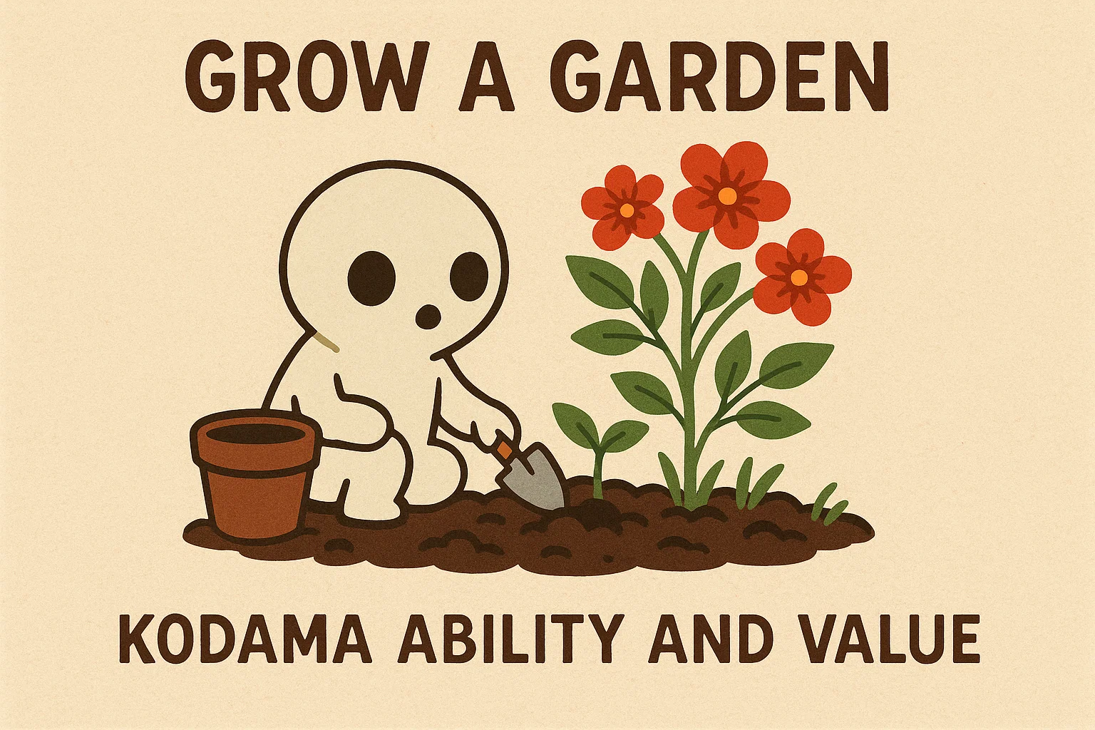 Grow A Garden Kodama Ability and Value