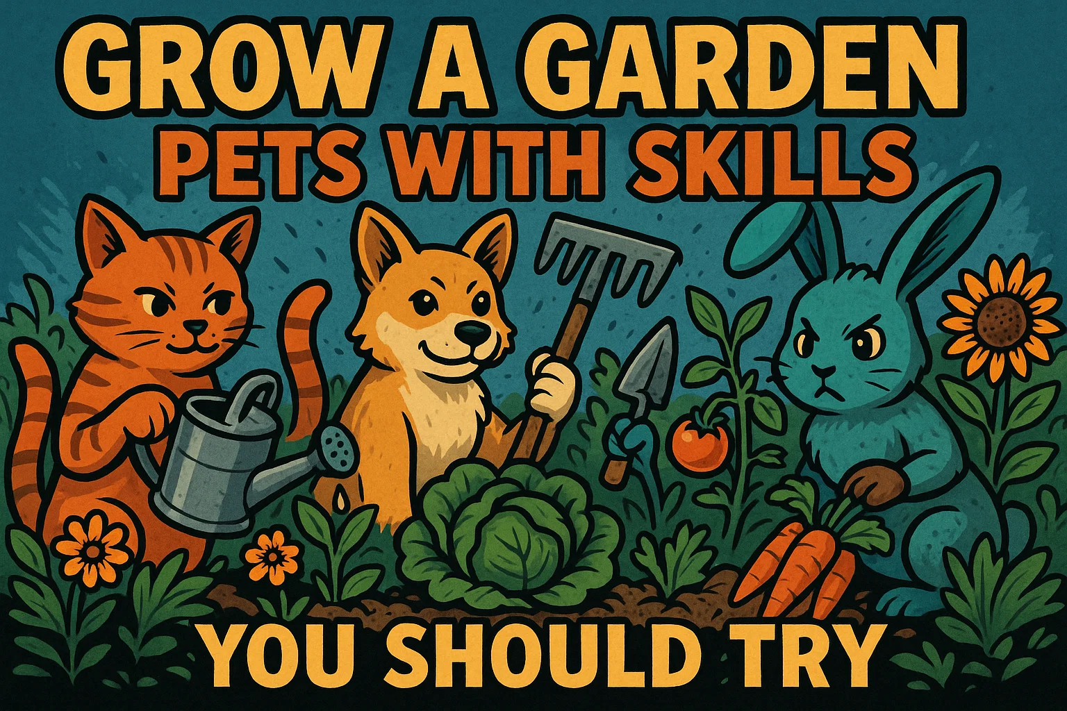 Grow a Garden Pets With Skills You Should Try