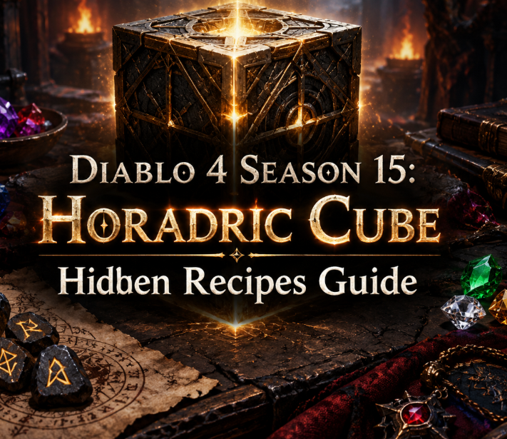 Diablo 4 Season 15: Horadric Cube Hidden Recipes Guide